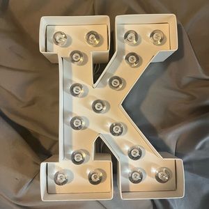 Light Up “K”